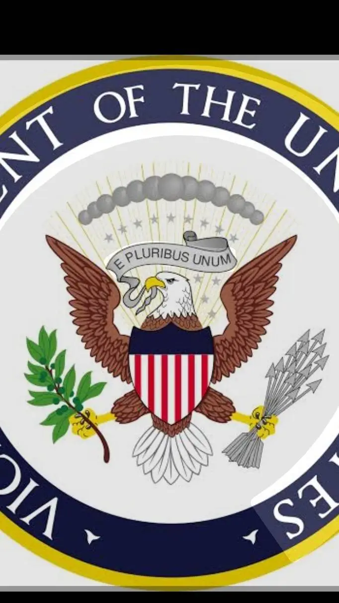 ai character: US VP 🇺🇲🏛🎗 background