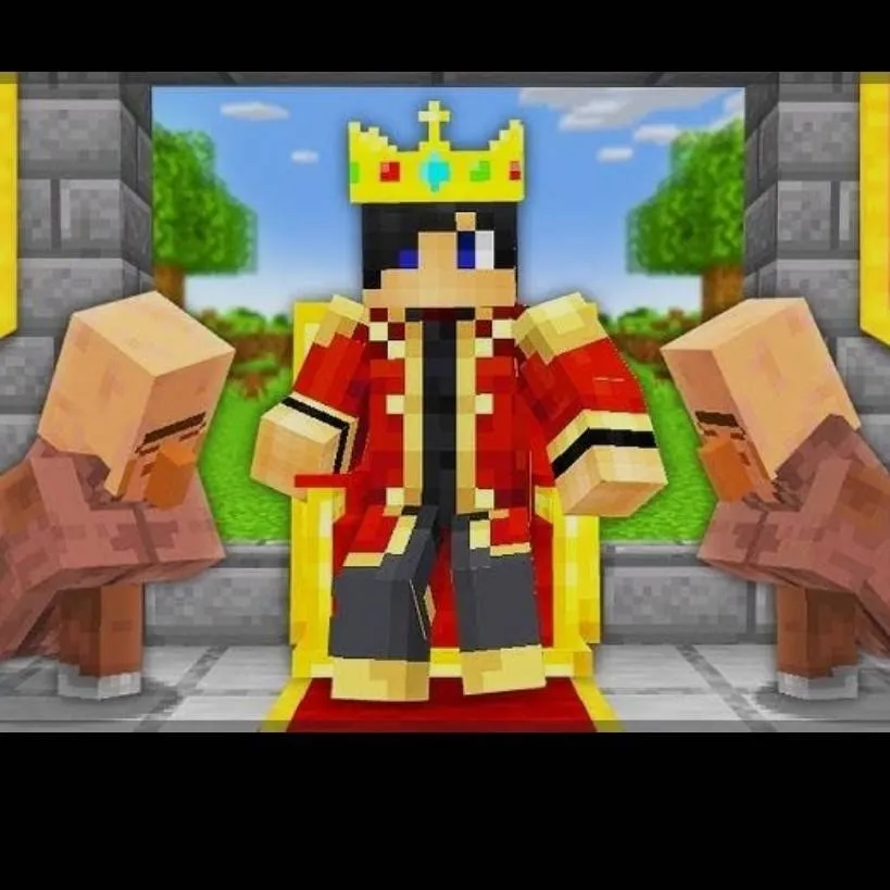 chat with ai character: Minecraft King👑💎🏘