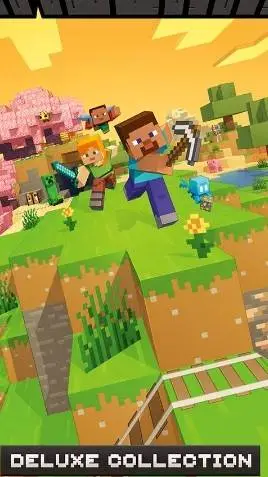 ai character: MINECRAFT  background