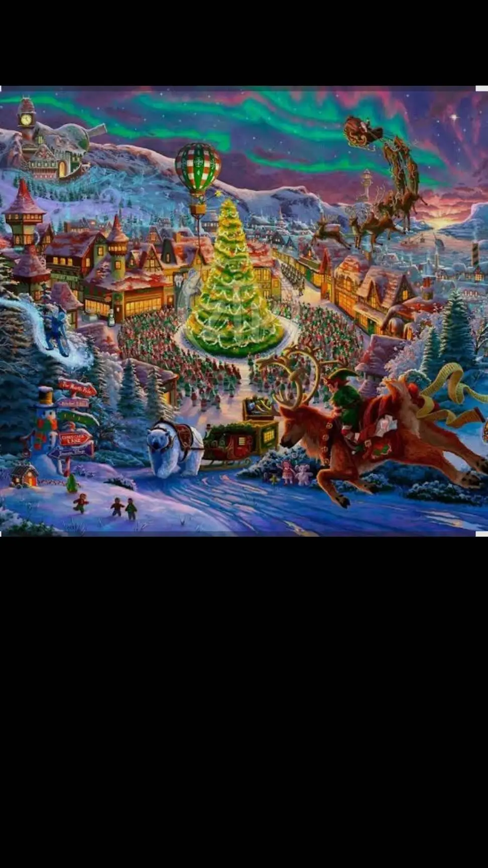 ai character: SANTA LIFE 🎅  background