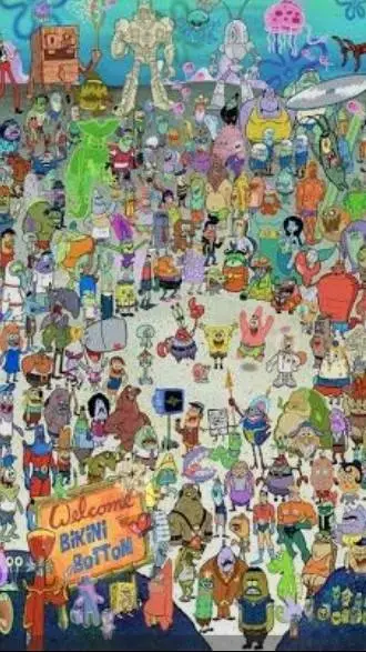 ai character: Spongebob Rp background