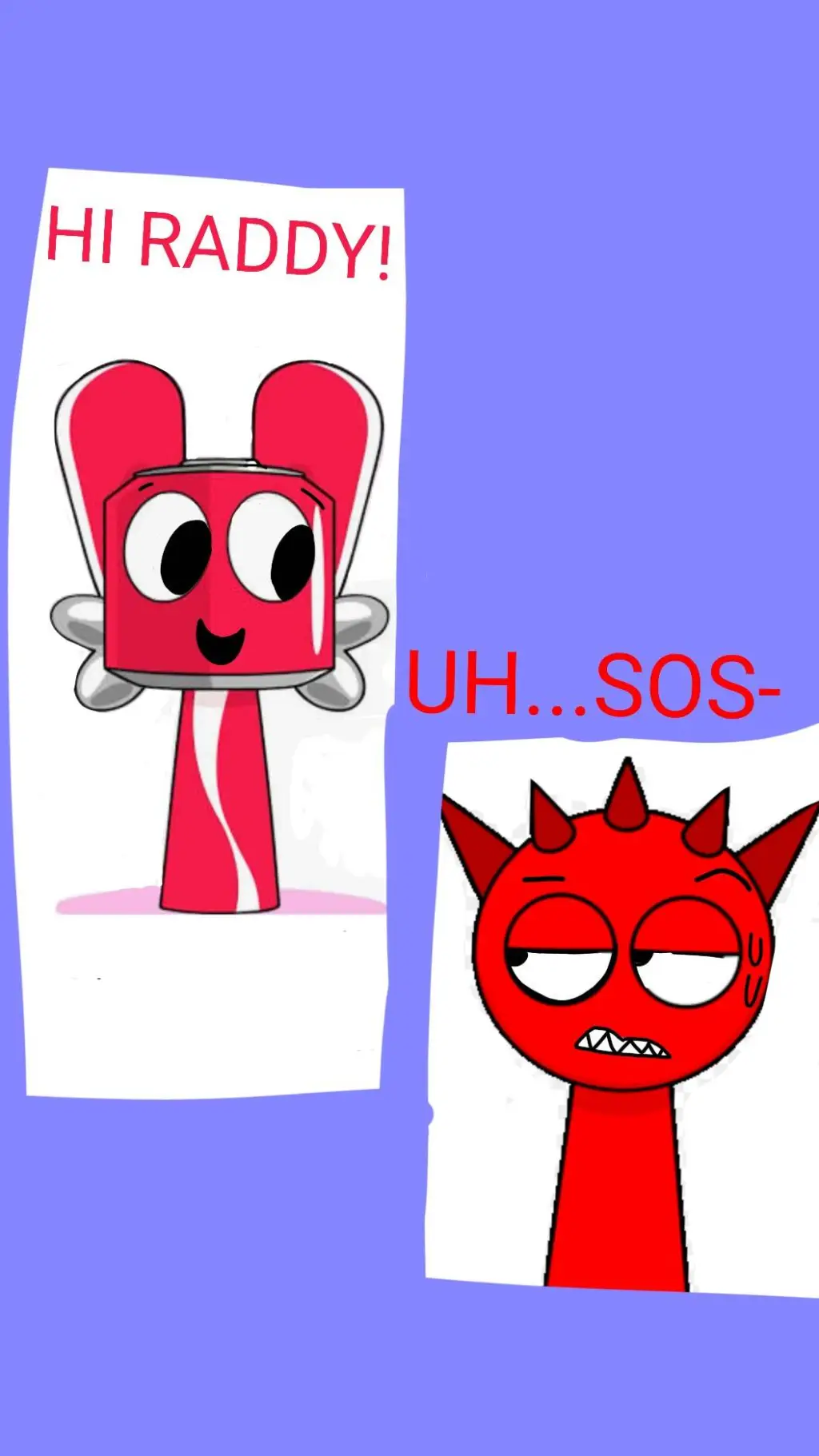 ai character: Coka X Raddy background