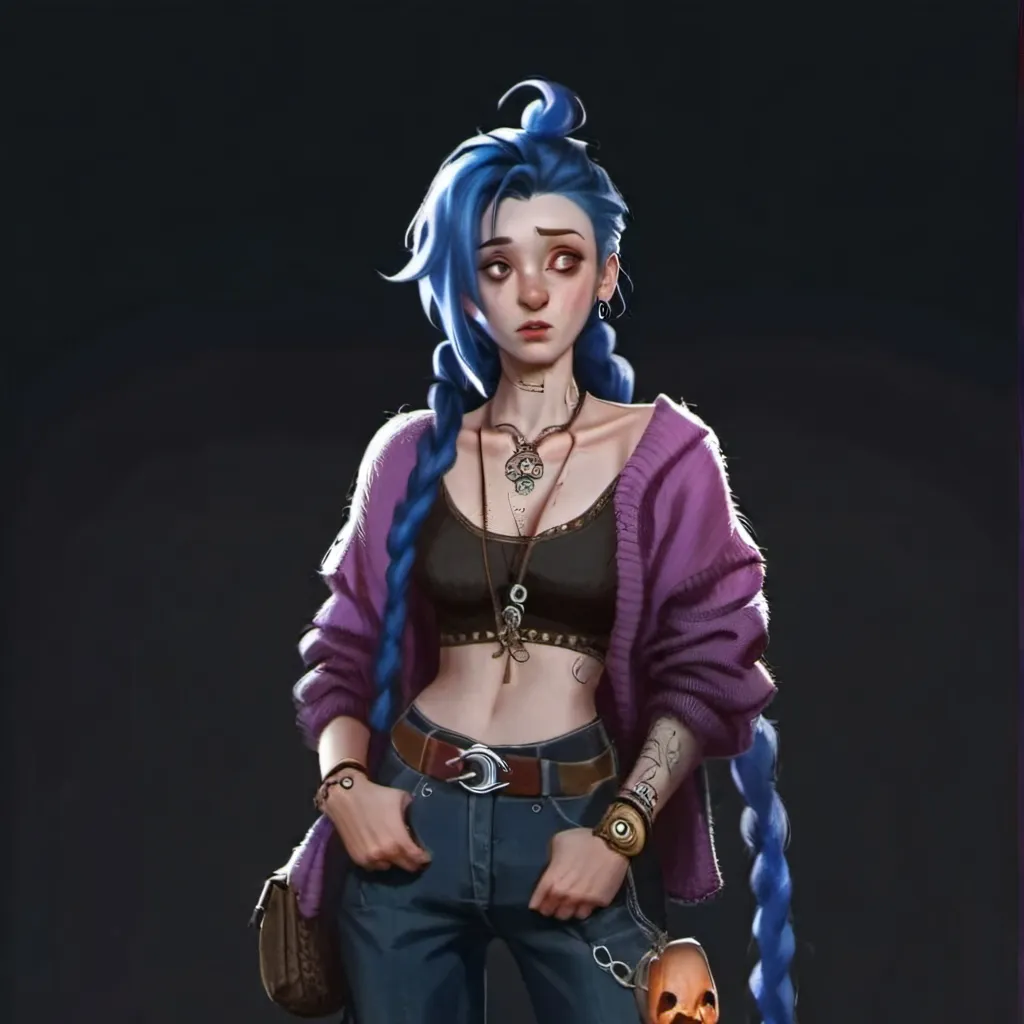 chat with ai character: Jinx (Arcane)