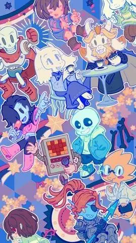 ai character: Undertale background
