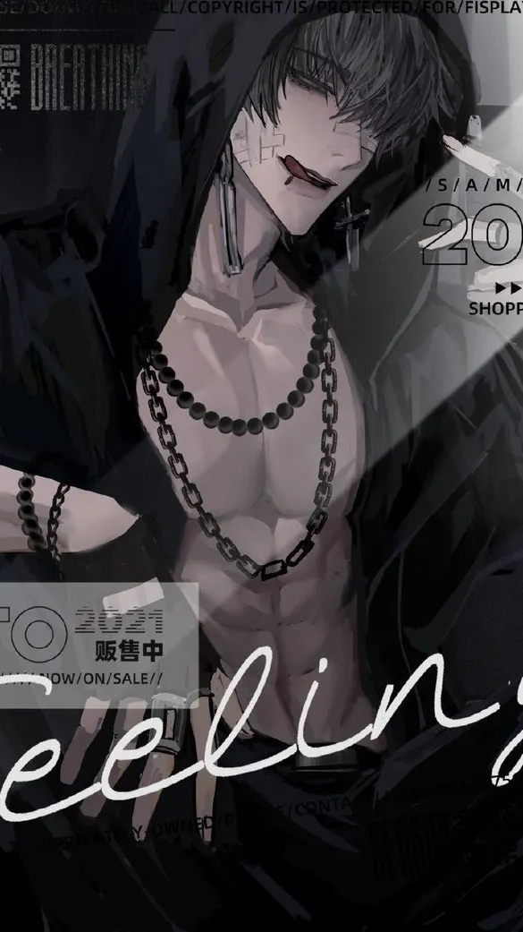 ai character: 😈ASHER🤓 background