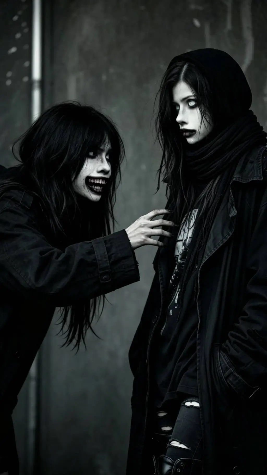 Talkie AI - Chat with Creepy sisters