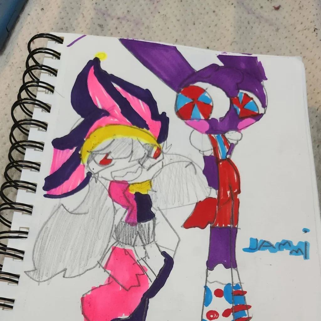 chat with ai character: pox and jammi