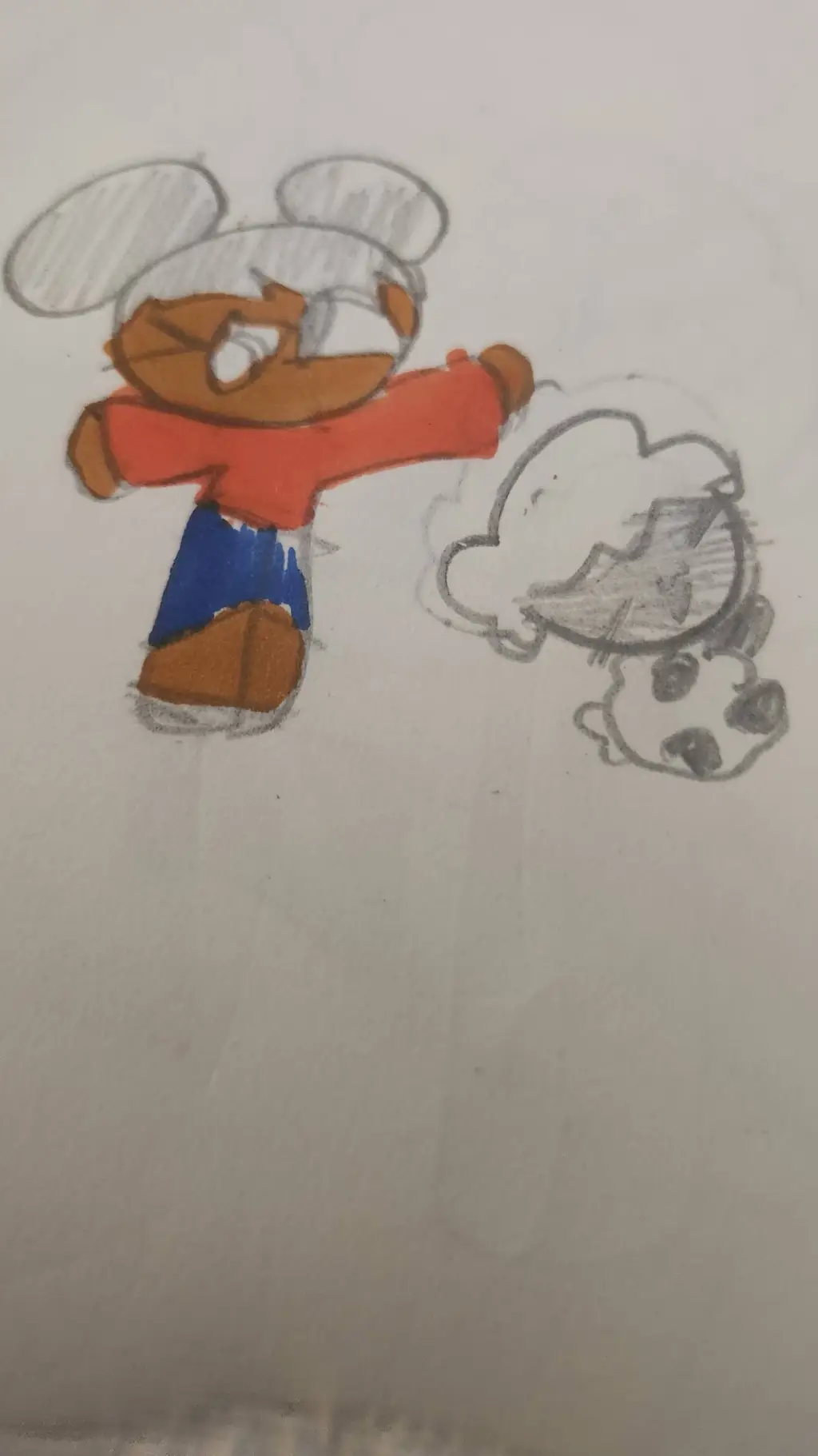 ai character: wooly and Amanda  background