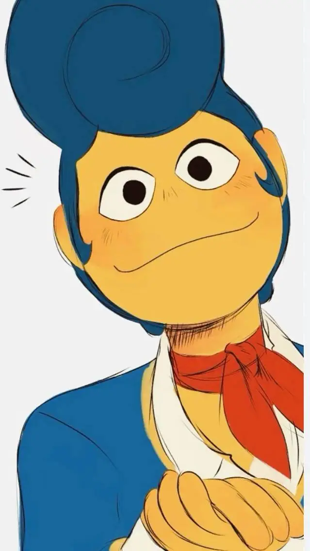 ai character: Wally darling  background