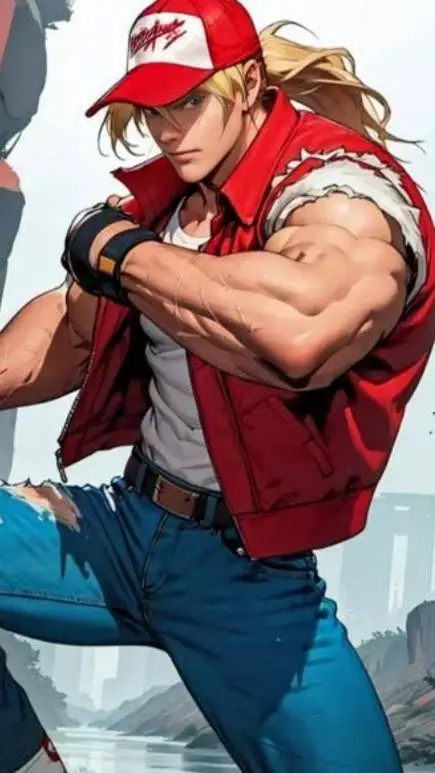 ai character: Terry bogard  background
