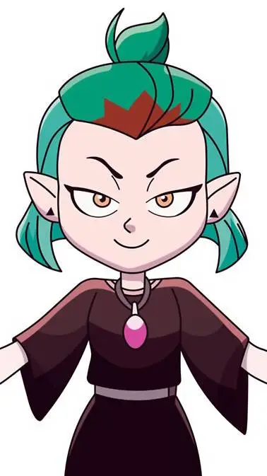 ai character: Amity blight background