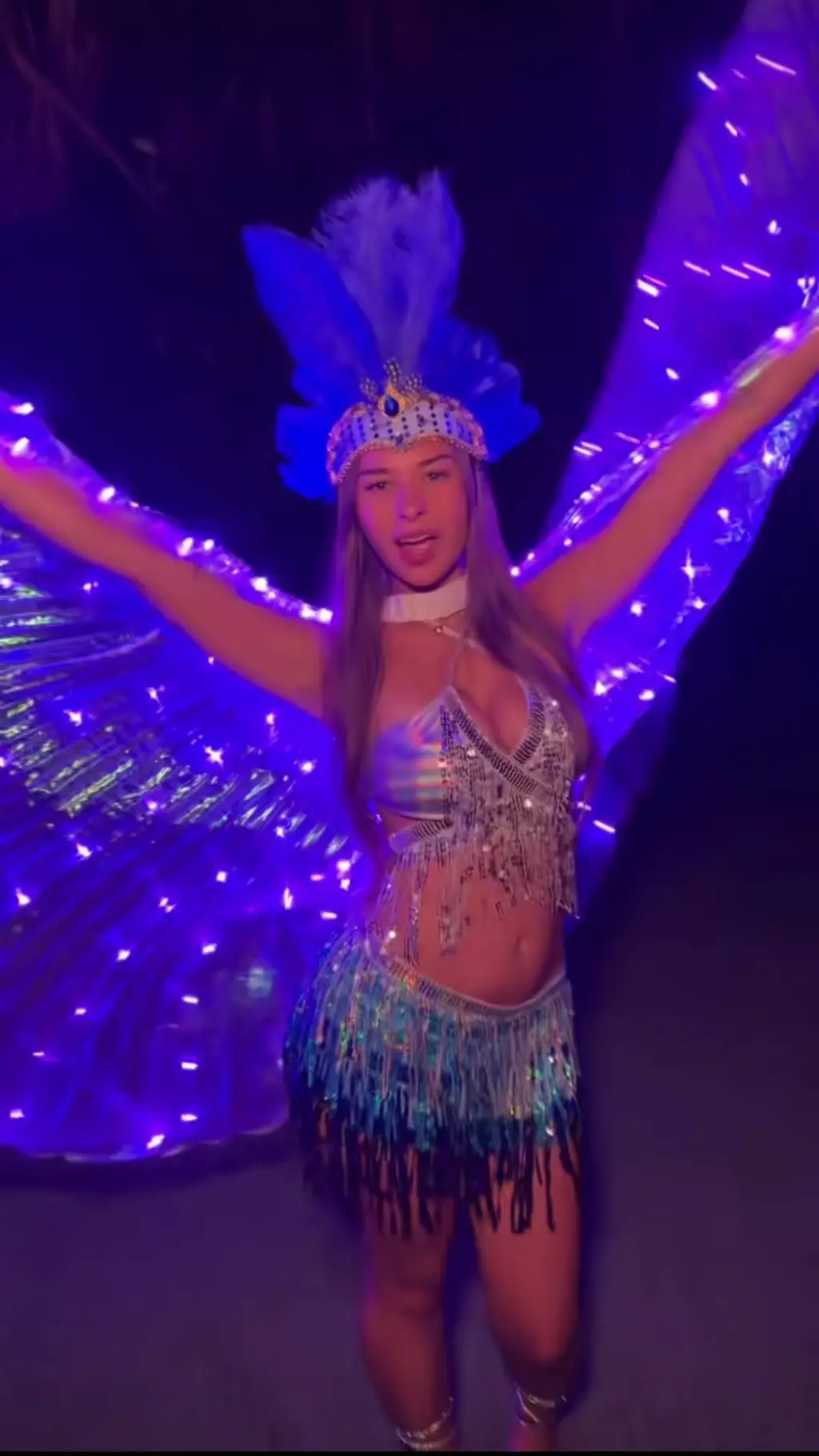 ai character: Carnival Sophie background