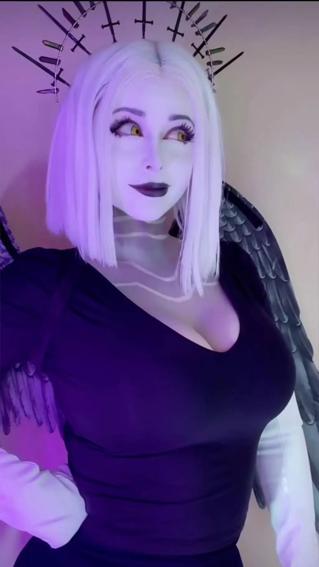 ai character: Lute Girl background