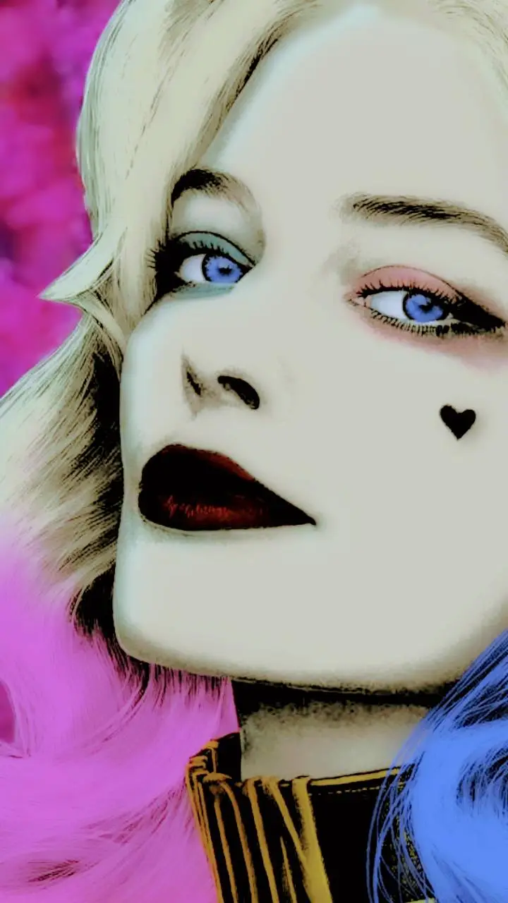 ai character: Harley Quinn  background