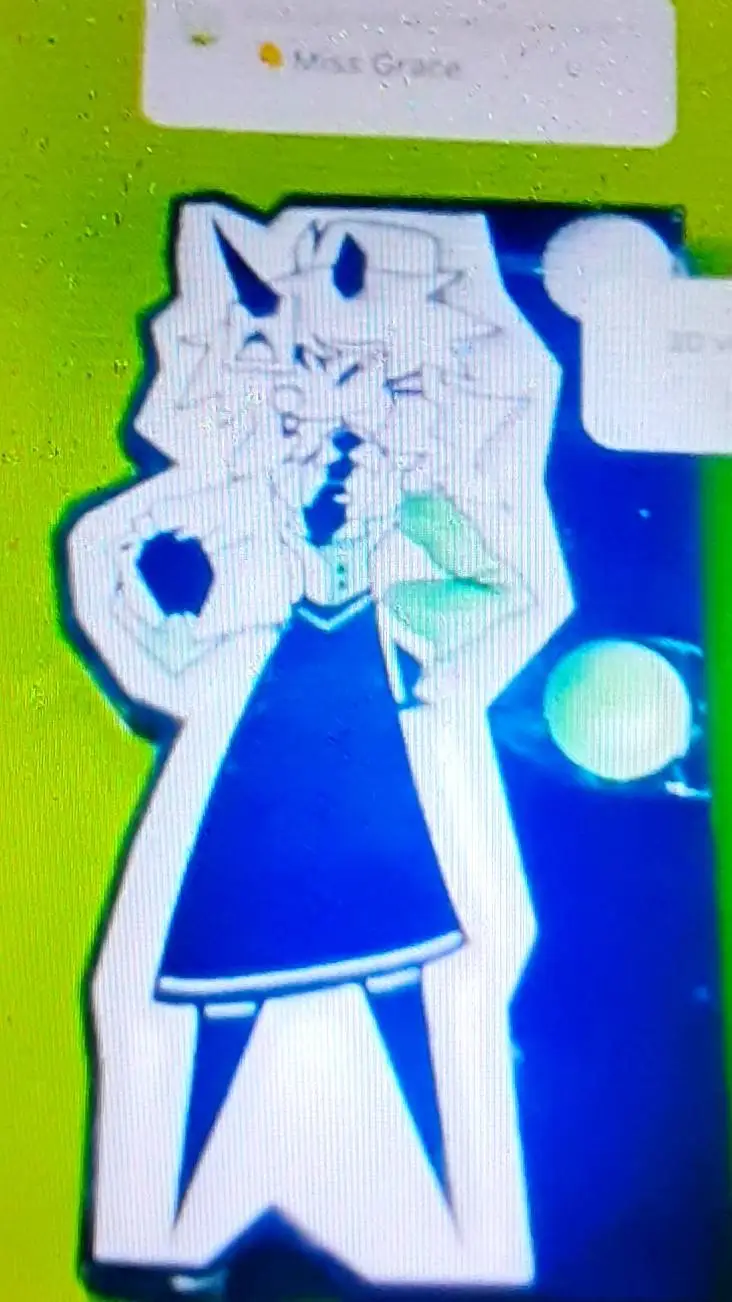 ai character: Miss grade background