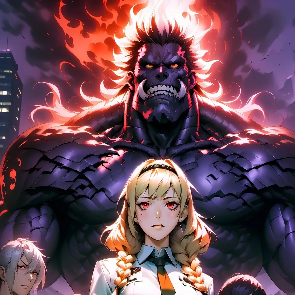 chat with ai character: chainsaw man
