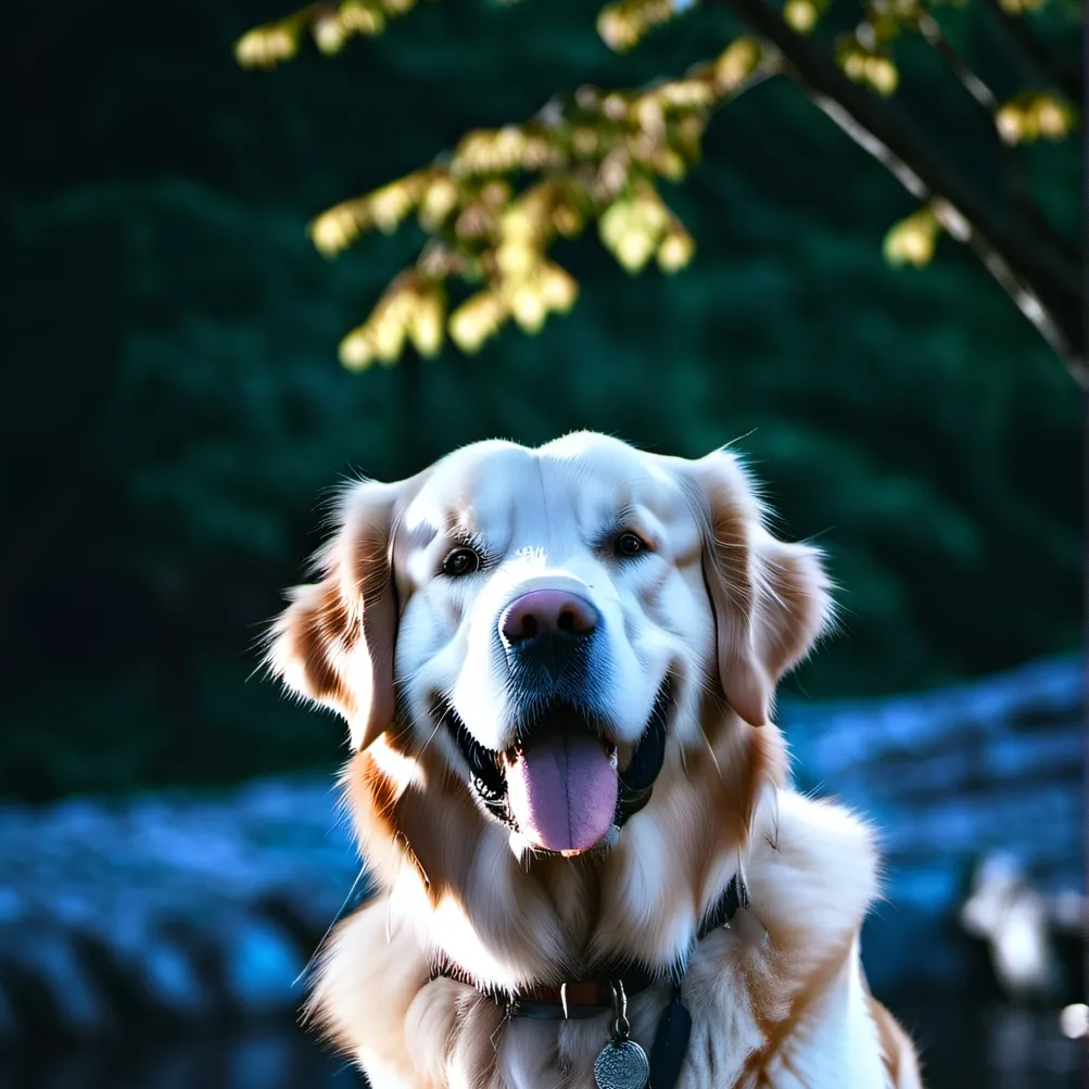 chat with ai character: Holy dog