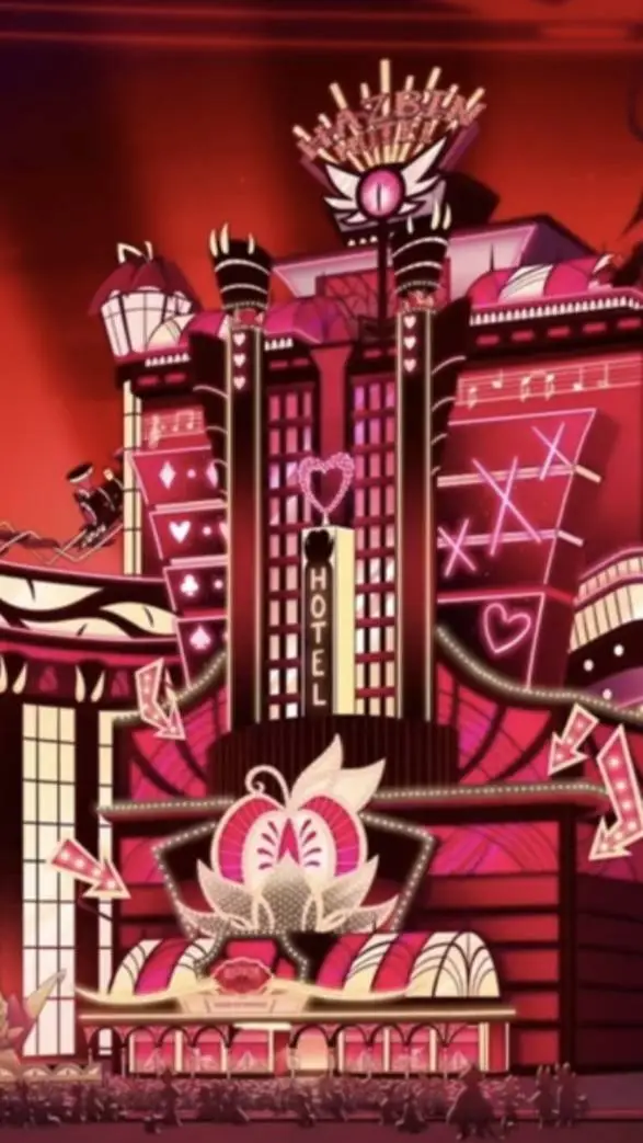 ai character: Hazbin Hotel background