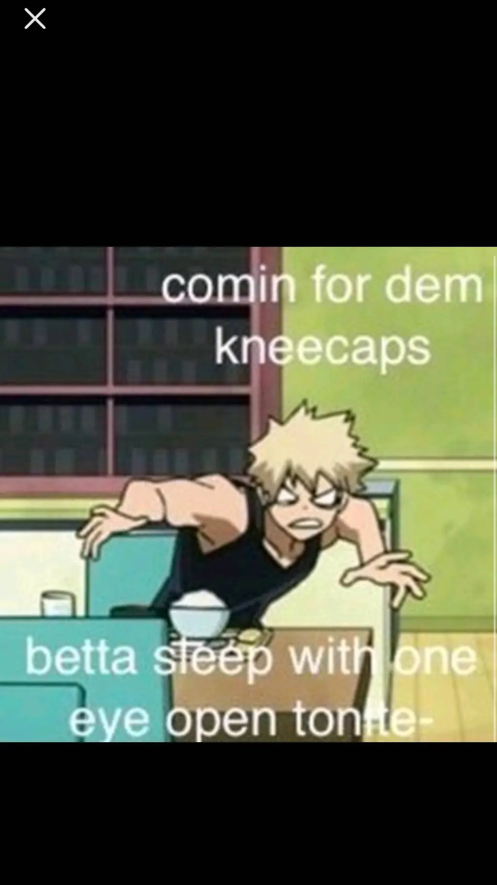 ai character: bakugo kneecap background