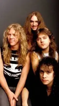 ai character: Metallica background