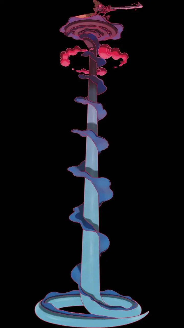 ai character: gmax inteleon background