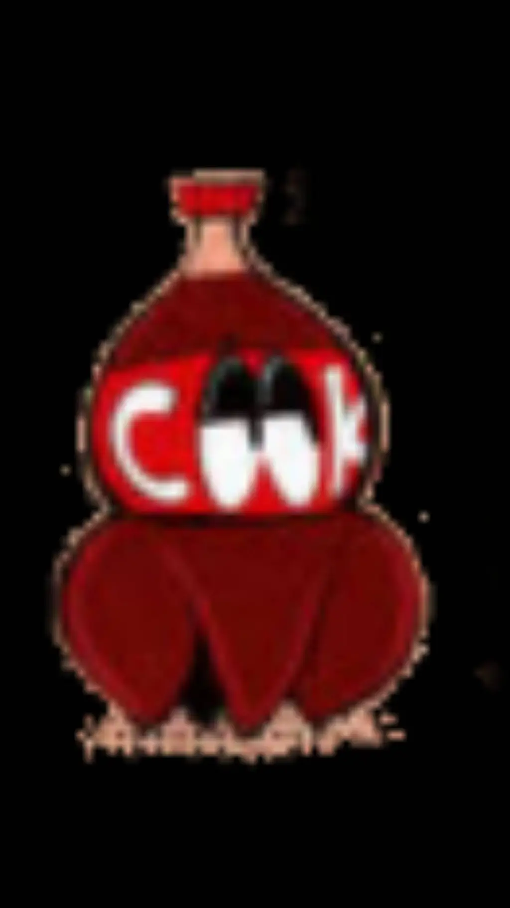 ai character: cooka cola background