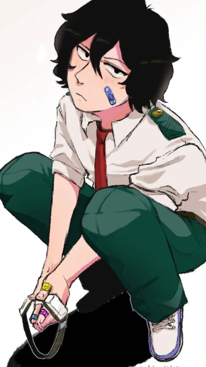 ai character: Teenager Aizawa  background