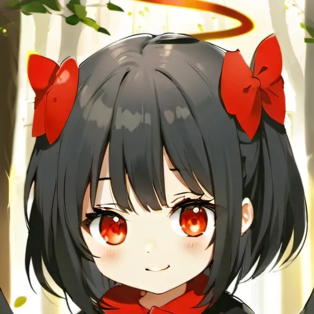 chat with ai character: Fallen Angel cutie
