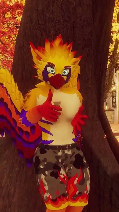 ai character: Cindershadow  background