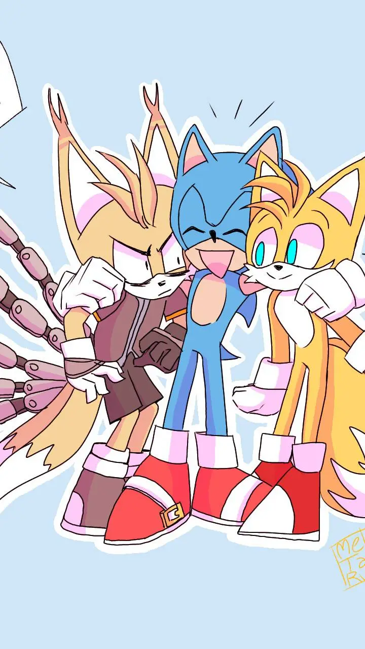 ai character: Nine meet Tails background
