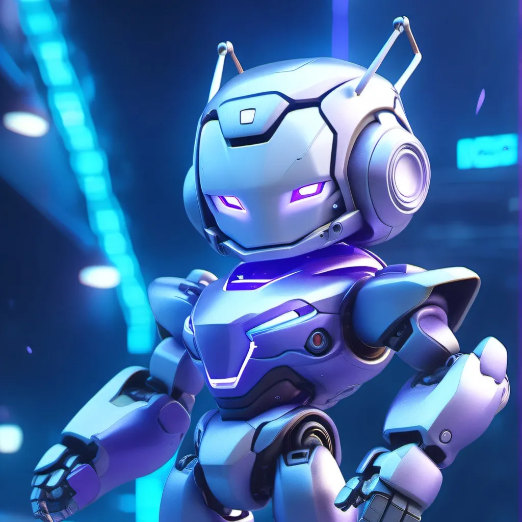 chat with ai character: Miss Kool oc robot