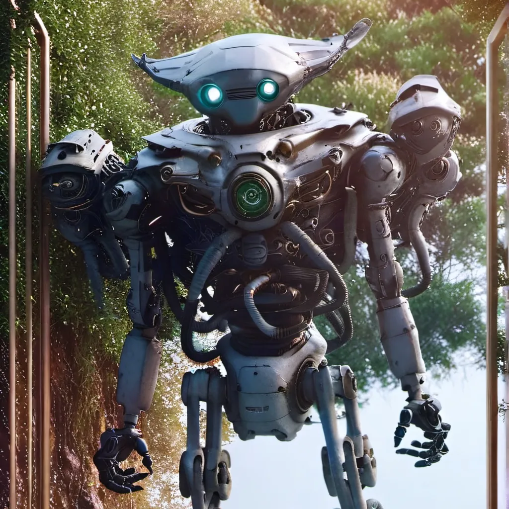 chat with ai character: Robot role-playing
