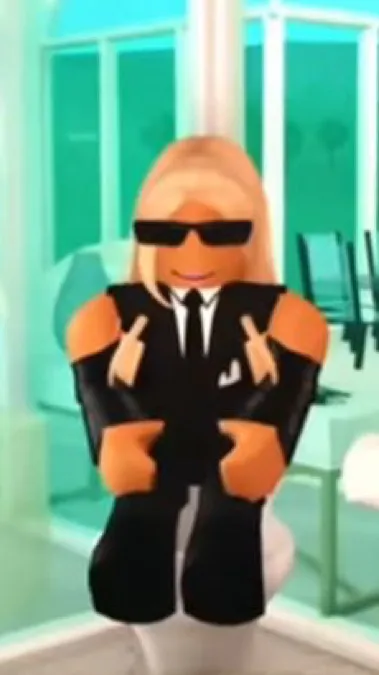 ai character: MAN ALASKA VIOLET background