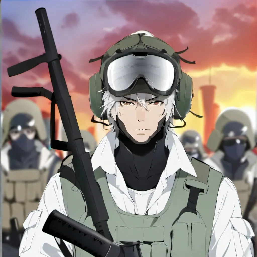 chat with ai character: Army