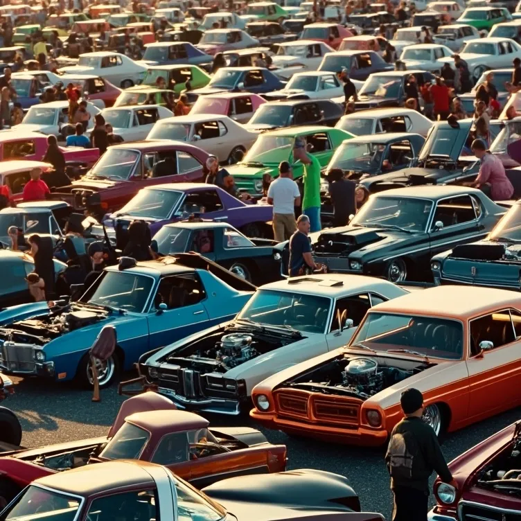 chat with ai character: Car meet