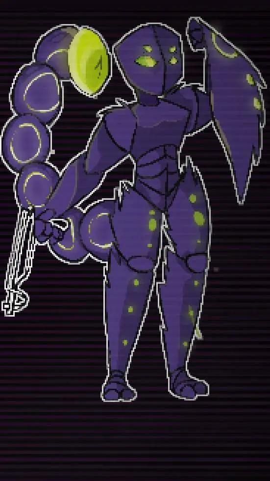 ai character: Shelly (GUNSAW) background