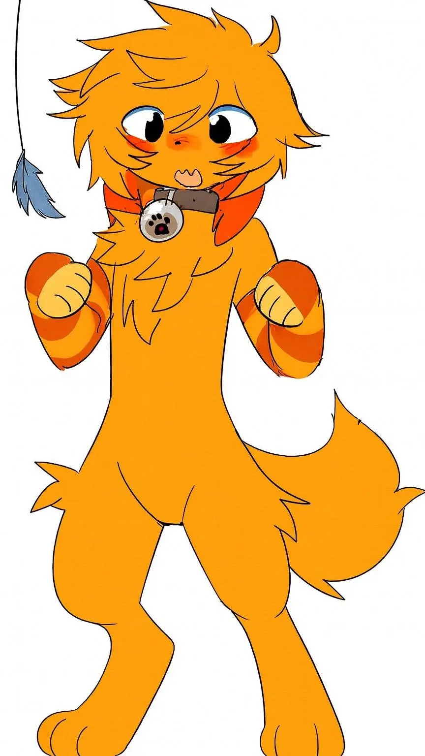 ai character: mandarine background