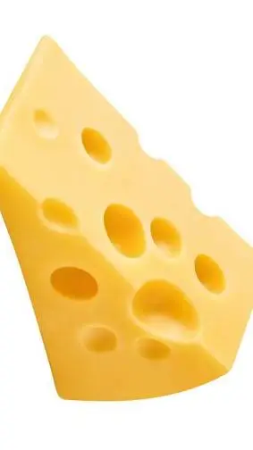 ai character: cheese background