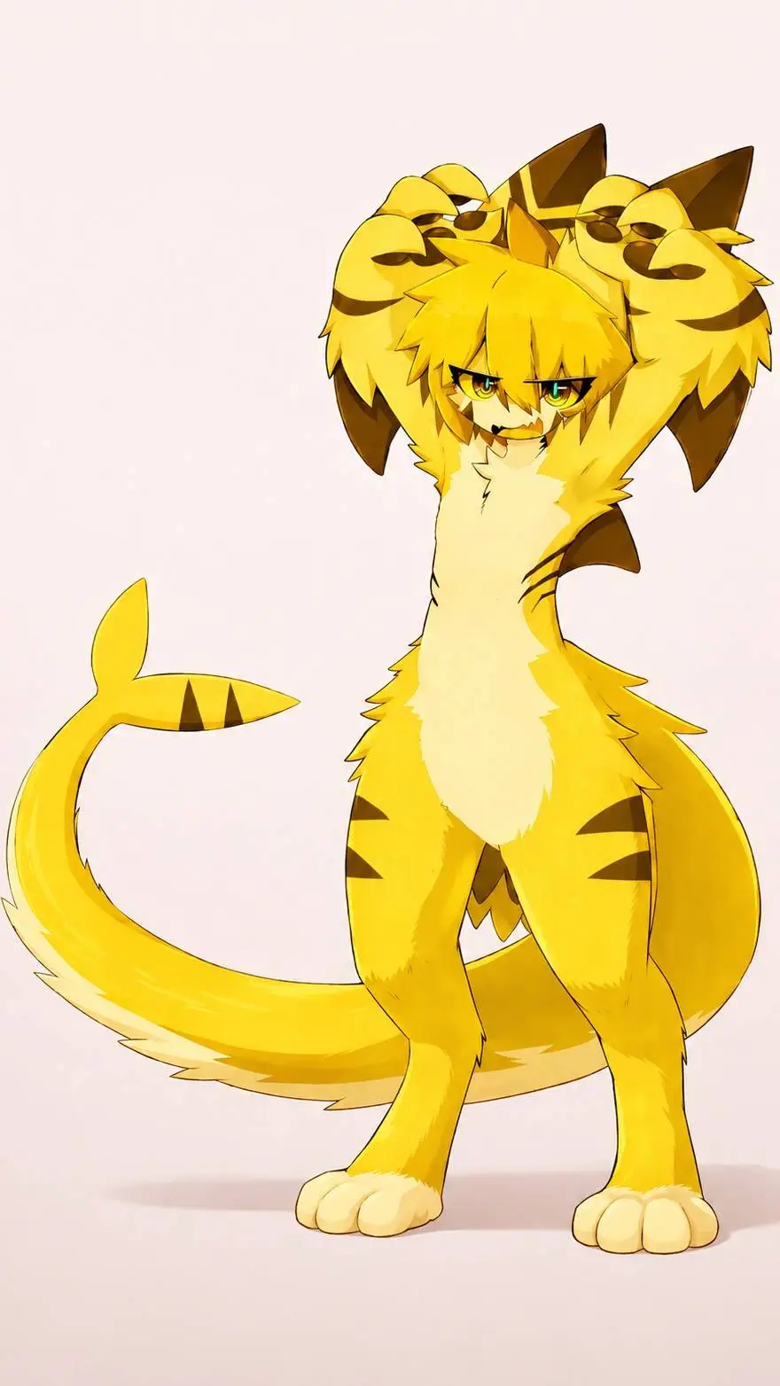ai character: Gomon (pee) background