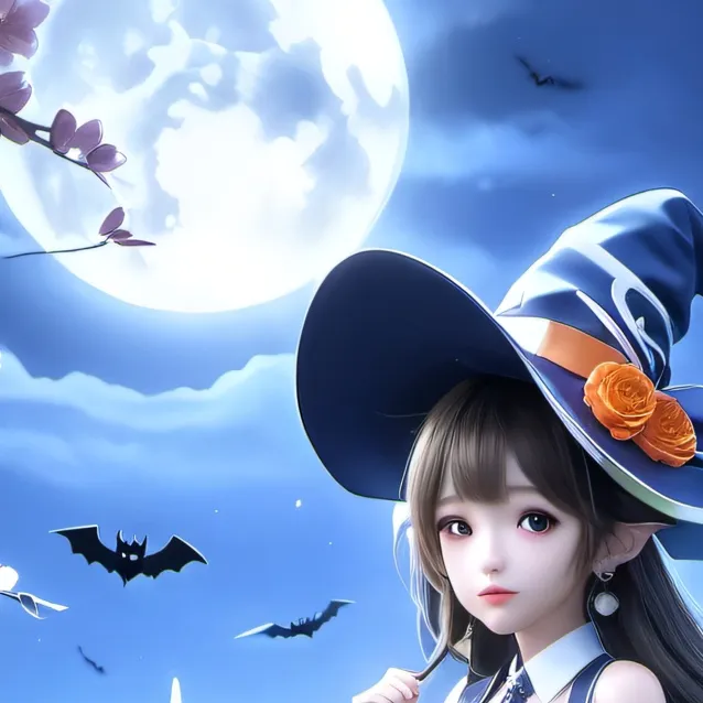 chat with ai character: Halloween party 