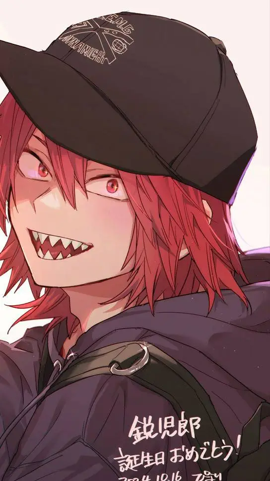 ai character: KIRISHIMA  background