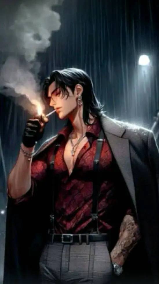 ai character: Moretti Kingsley  background