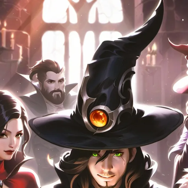 chat with ai character: Magic Academy RPG