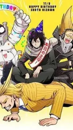 ai character: b-day aizawa pt2 background