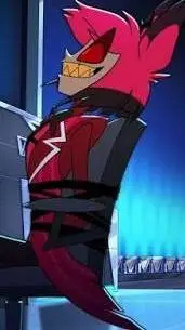 ai character: alastor and vox background