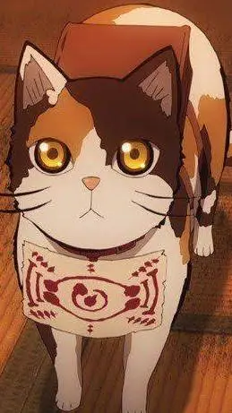 ai character: Chachamaru kny  background