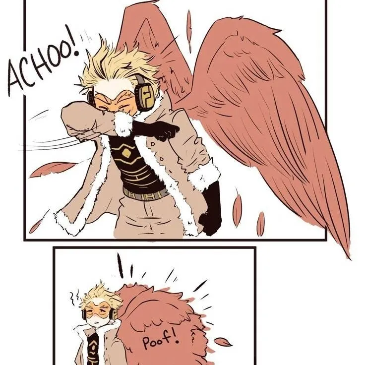 chat with ai character: hawks sneeze 