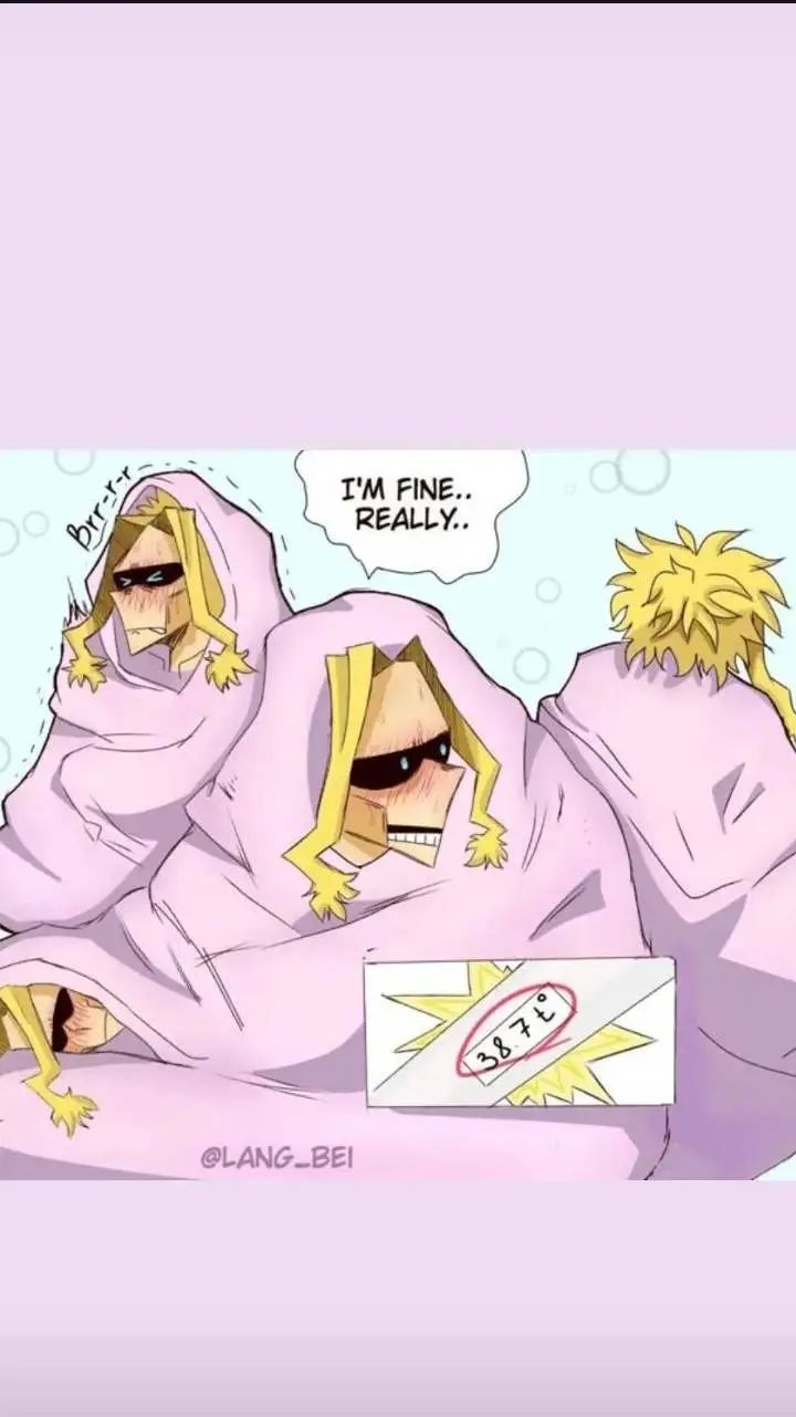 ai character: sick all might  background
