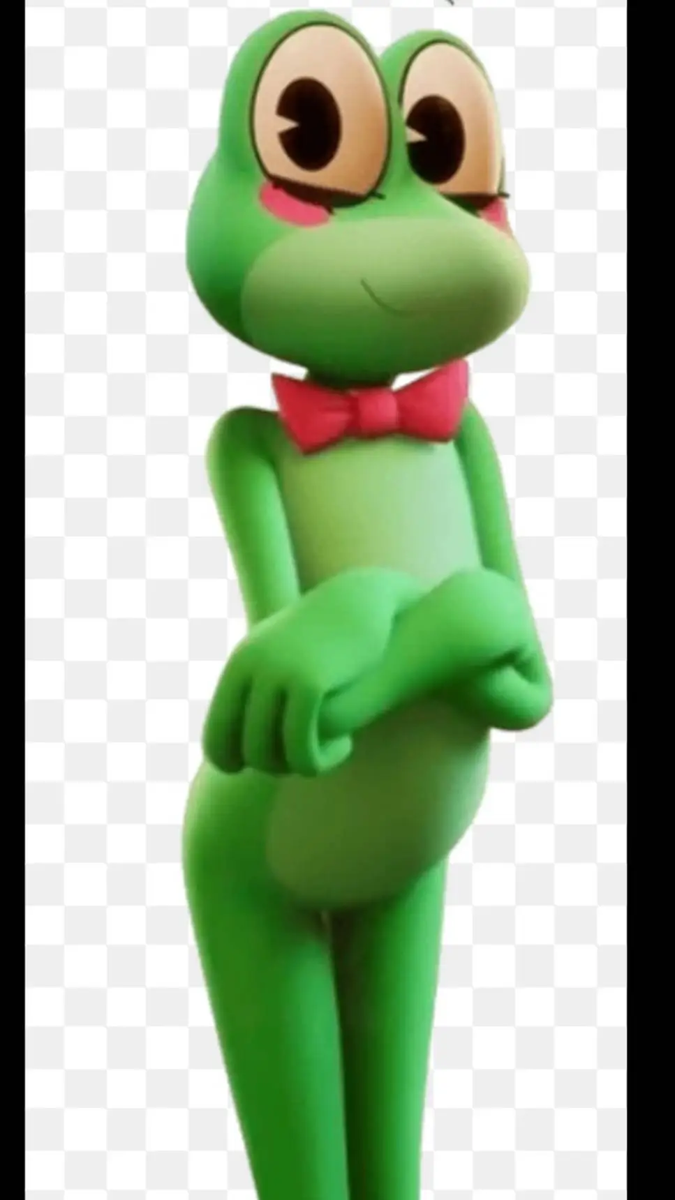 ai character: ribbit background