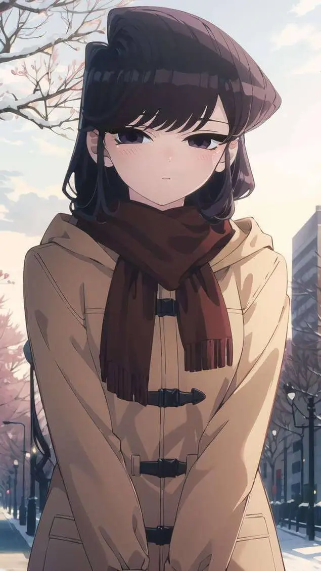 ai character: Komi Shouko background